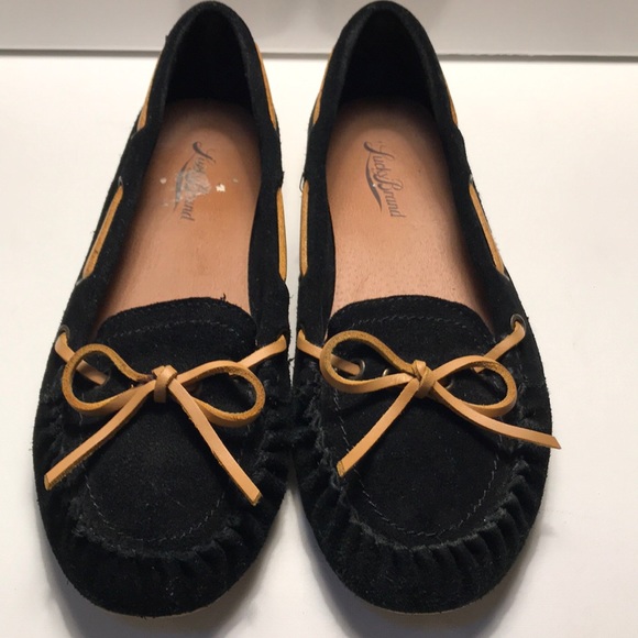 lucky brand suede moccasins